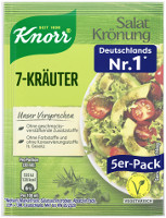 Knorr Salatkrönung 7 Kräuter Dressing Beutel 5er-Pack 40 g